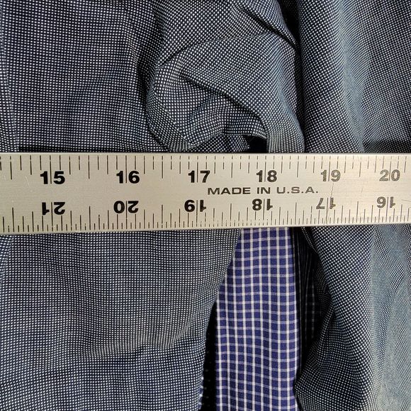 Banana Republic Blue 100% Cotton Long Sleeve ButtonDown Shirt Slim Fit Men Small - Picture 7 of 8